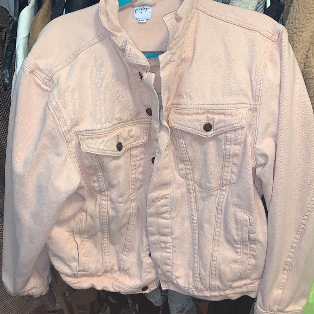 Princess Polly Jean Jacket Pink